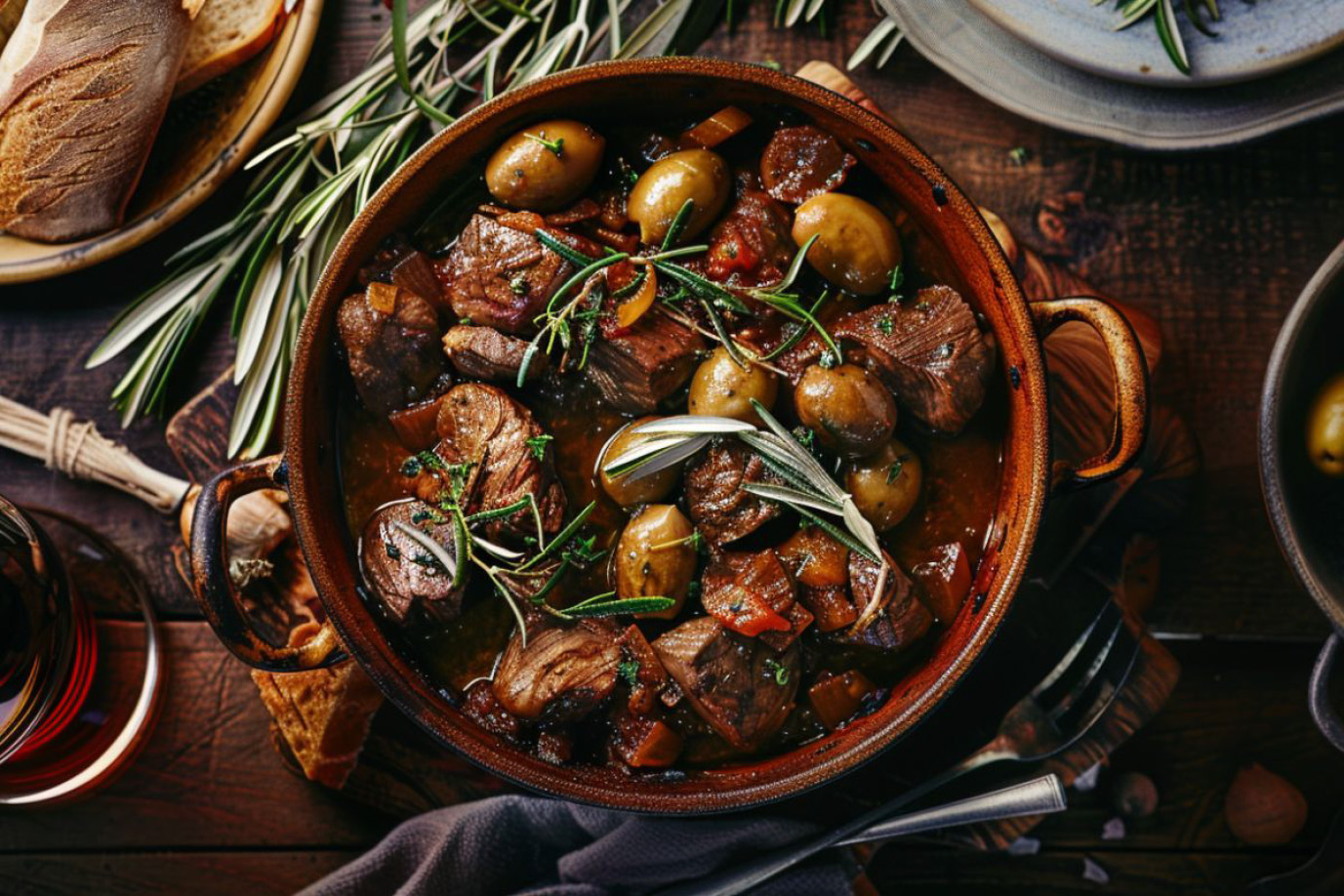 Le sauté de veau aux olives