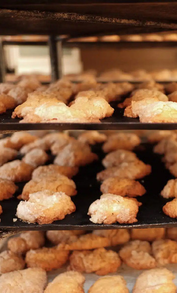 Canistrelli juste sortis du four